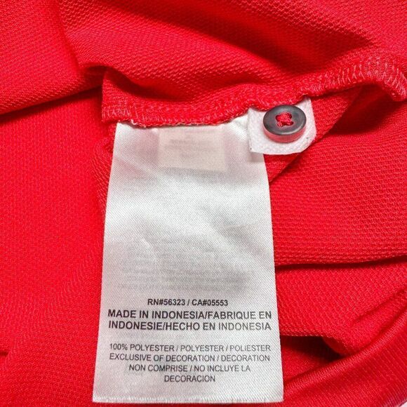 Nike Atlanta Hawks‎ Shirt Mens XL Red Golf Polo Business Casual Athletic Outdoor - Picture 12 of 16